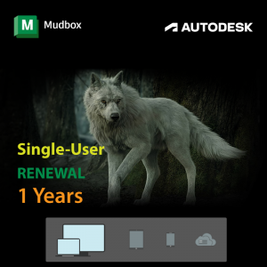 Mudbox Single-user Annual Subscription Renewal