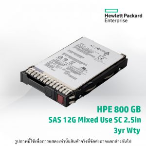 HPE 800GB SAS 12G Mixed Use SFF (2.5in) SC 3yr Wty SSD
