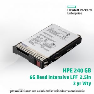 HPE 240GB SATA 6G Read Intensive SFF (2.5in) SC 3yr Wty Digitally Signed Firmware SSD