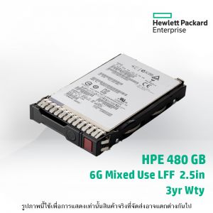 HPE 480GB SATA 6G Mixed Use SFF (2.5in) SC 3yr Wty Digitally Signed Firmware SSD