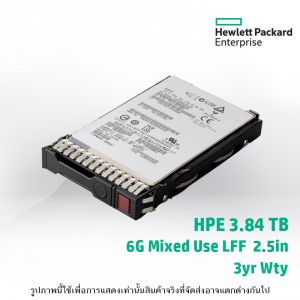 HPE 3.84TB SATA 6G Mixed Use SFF (2.5in) SC 3yr Wty Digitally Signed Firmware SSD