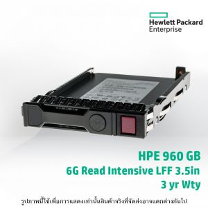 HPE 960GB SATA 6G Read Intensive LFF (3.5in) SCC 3yr Wty Digitally Signed Firmware SSD