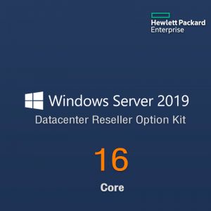 Microsoft Windows Server 2019 (16-Core) Datacenter Reseller Option Kit English SW