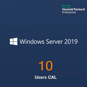 Microsoft Windows Server 2019 10 Users CAL English/French/Italian/German/Spanish/Japanese LTU