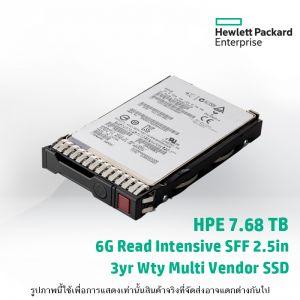 HPE 7.68TB SATA 6G Read Intensive SFF (2.5in) SC 3yr Wty Multi Vendor