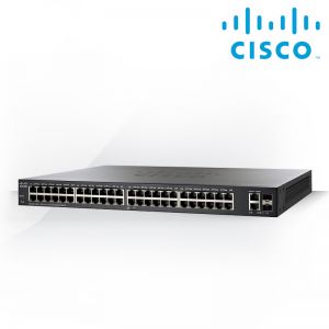 Cisco SF220-48P 48-Port 10/100 PoE Smart Plus Switch Limited Lifetime Hardware Warranty 5YR fr EOS