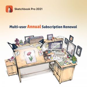 SketchBook Pro Multi-user Annual Subscription Renewal