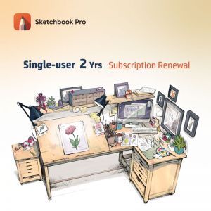 SketchBook Pro Single-user 2Yrs Subscription Renewal