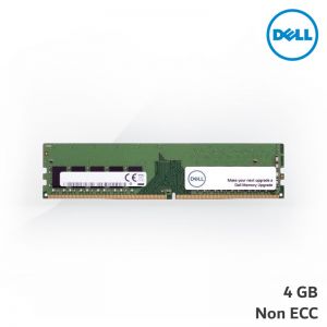 Dell Memory RAM 4GB 3200MHz DDR4 Non ECC (operate at 2666 MHz with Intel 10th gen) 1 Yr