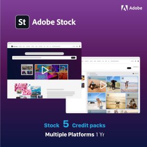 Stock 5 Credit Pack Multiple Platforms 1Yr