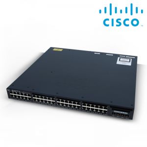 Cisco Catalyst 3650 48 Port Full PoE 4x10G Uplink IPServices