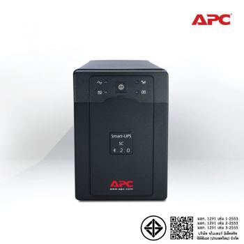 APC Smart-UPS SC420I 420VA/260Watts 3Yrs onsite 5x8