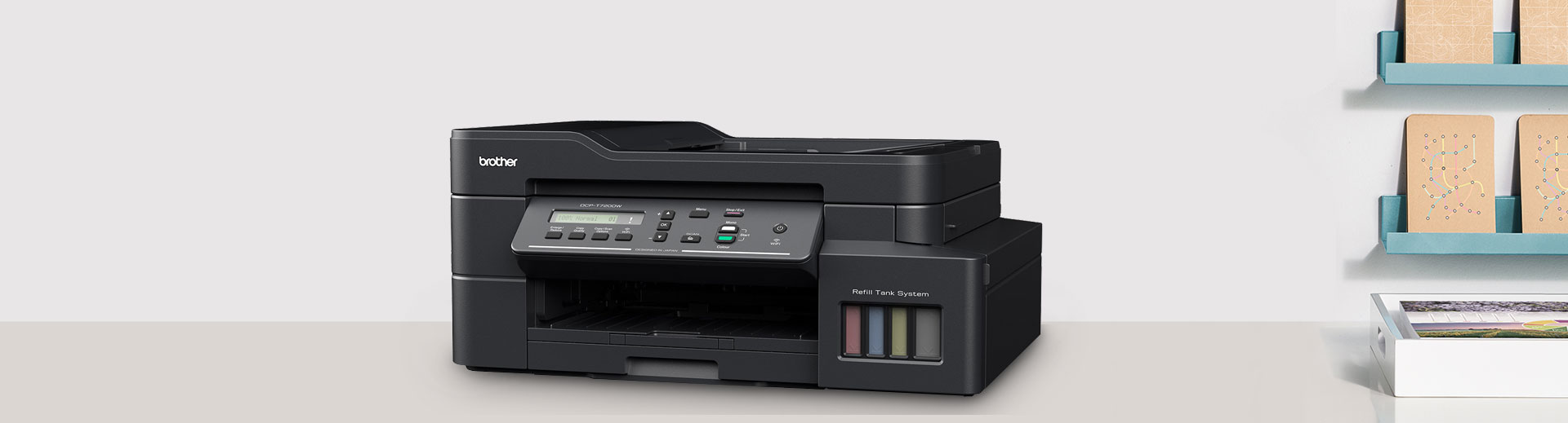 ข้อ 51. เครื่องพิมพ์ Multifunction แบบฉีดหมึกพร้อมติดตั้งถังหมึกพิมพ์ (Ink Tank Printer) ราคา 8,000 บาท
